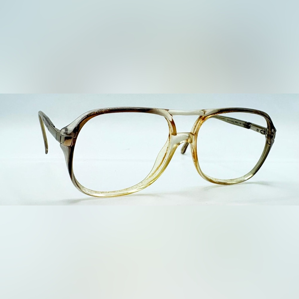 Vintage Eyetel Hank Gray Translucent Pilot Sunglasses Frames Only